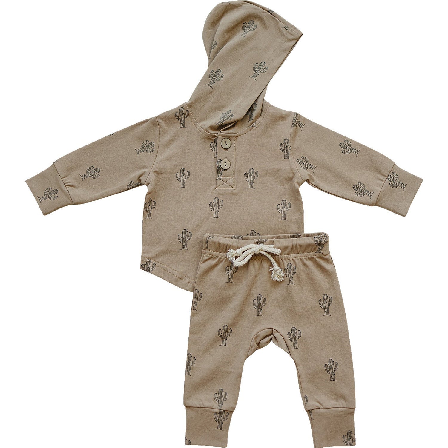 Mebie Baby Cactus Hooded Set - 