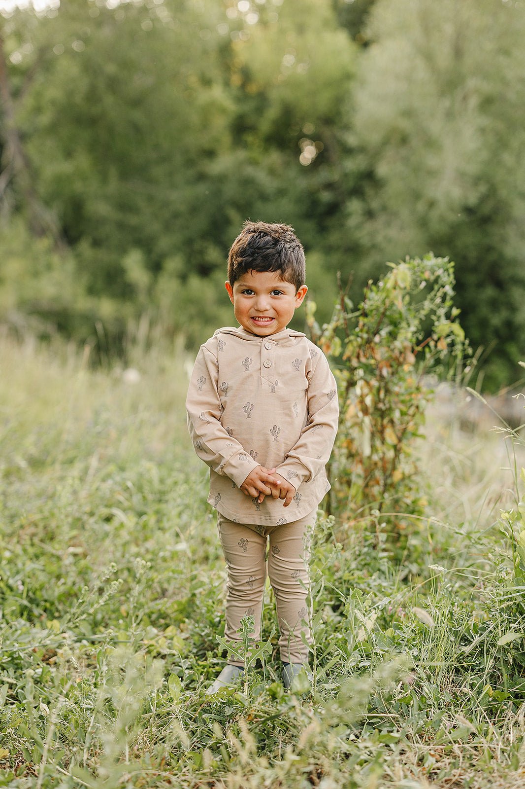 Mebie Baby Cactus Hooded Set - 