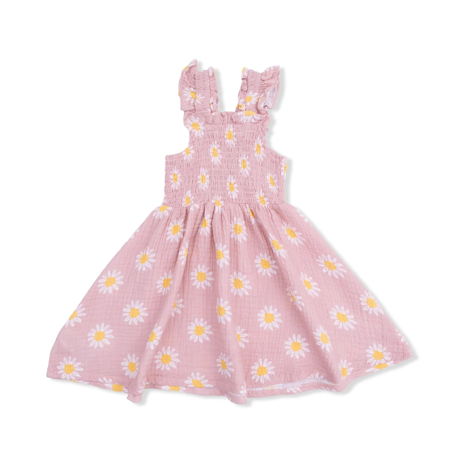 Angel Dear Caitlyn's Daisy - Smocked Sundress with Bloomer - 