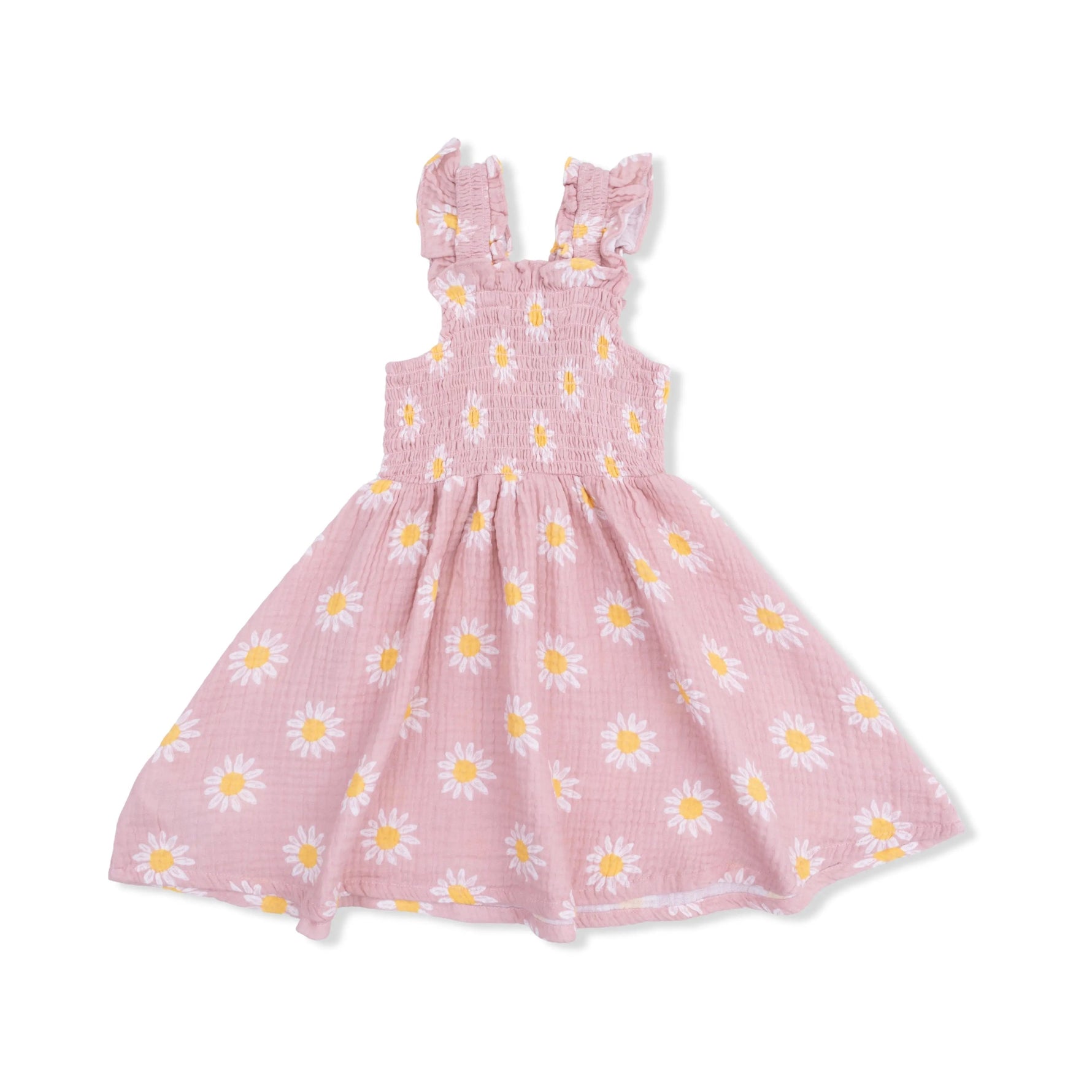 Angel Dear Caitlyn's Daisy - Smocked Sundress with Bloomer - 