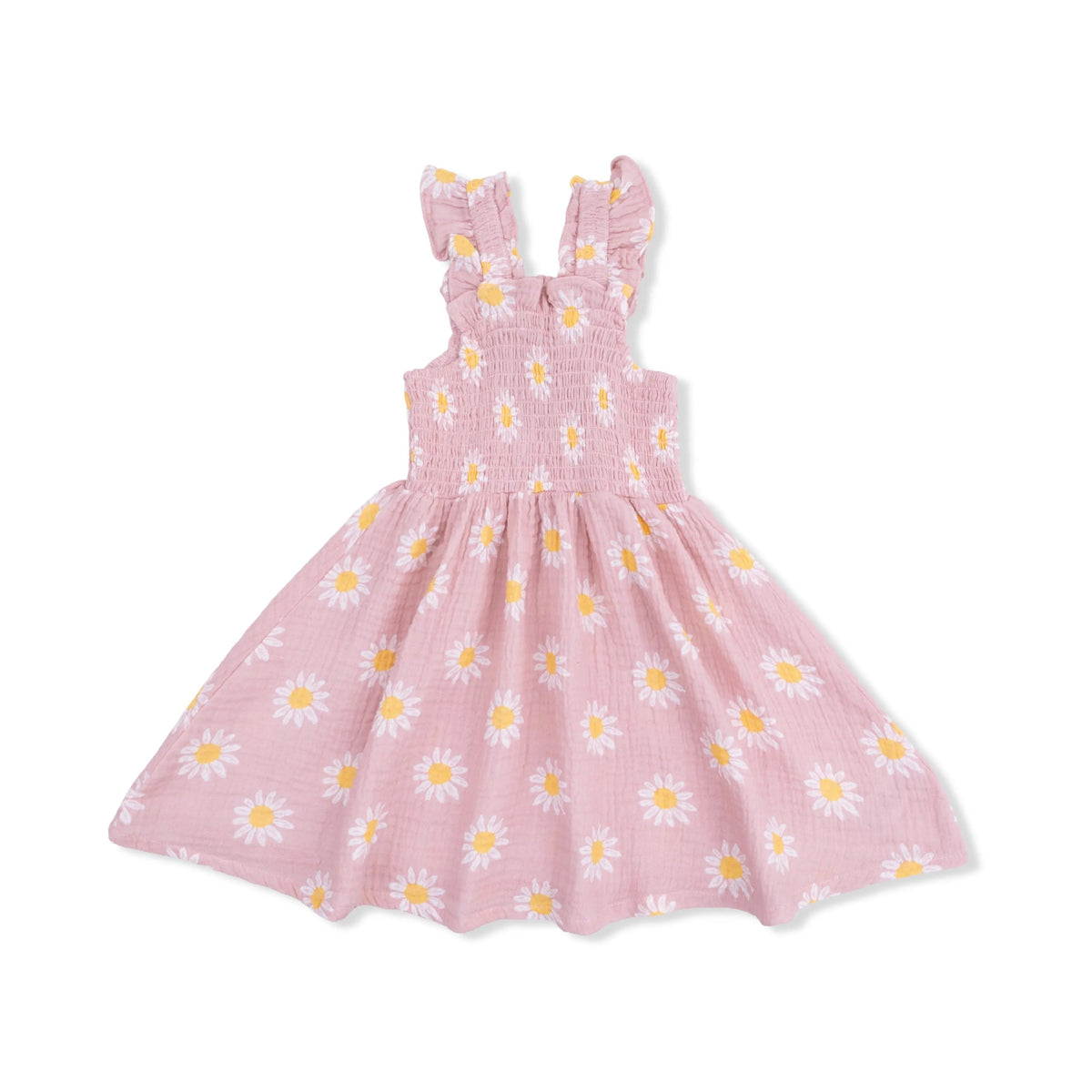 Angel Dear Caitlyn's Daisy - Smocked Sundress with Bloomer - 