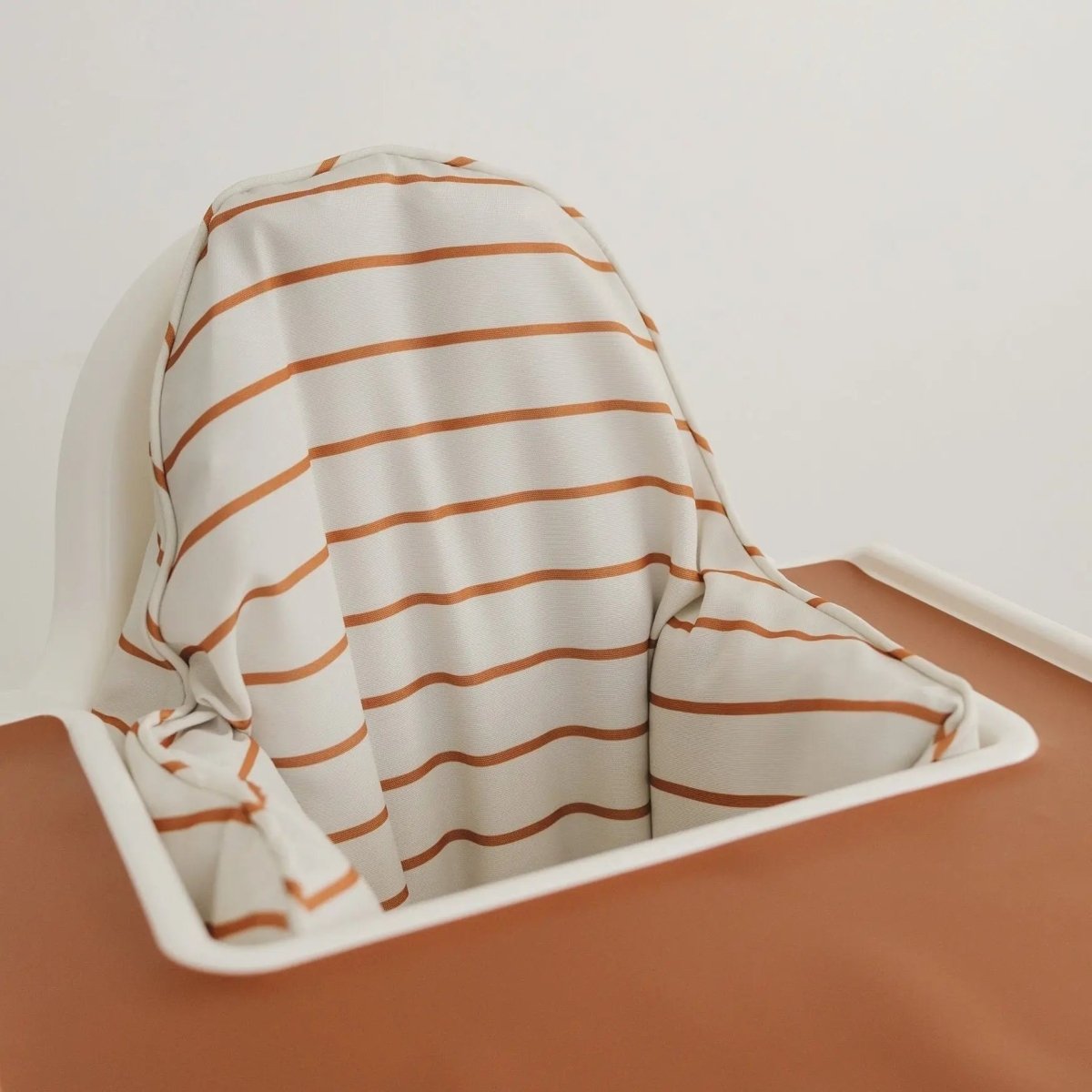 Little Joy Co. Camel Stripe Cushion Cover For IKEA Antilop Highchair - Everetts Place Boutique - 