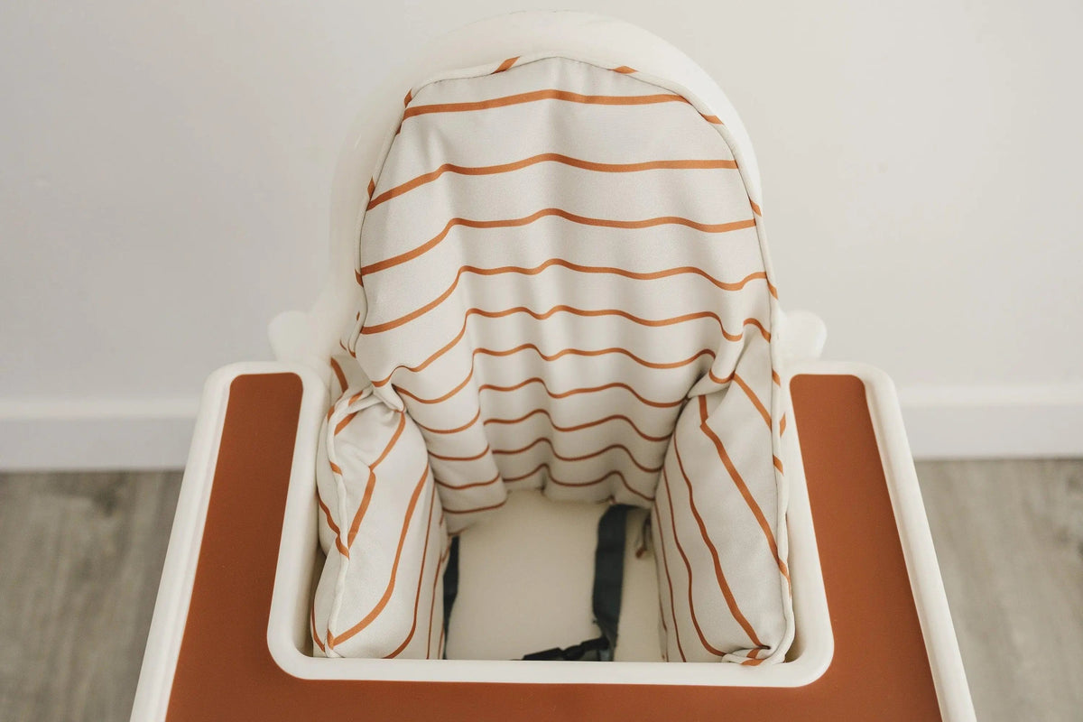 Little Joy Co. Camel Stripe Cushion Cover for IKEA Antilop Highchair - 