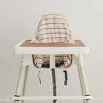 Little Joy Co. Camel Stripe Cushion Cover For IKEA Antilop Highchair - Everetts Place Boutique - 