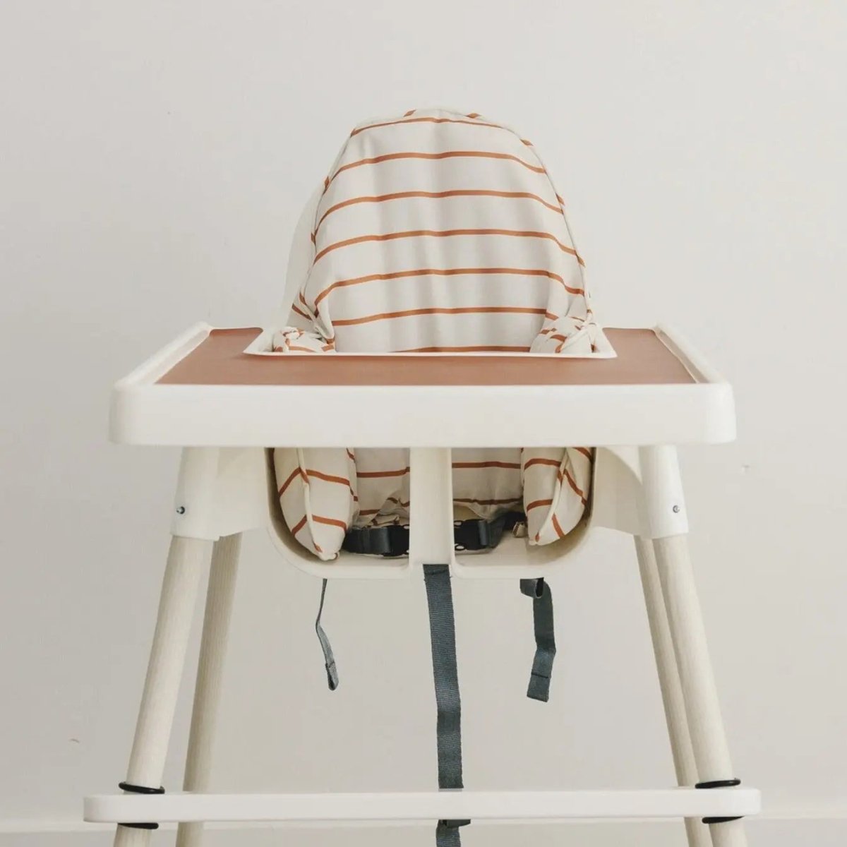 Little Joy Co. Camel Stripe Cushion Cover For IKEA Antilop Highchair - Everetts Place Boutique - 