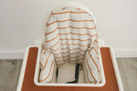 Little Joy Co. Camel Stripe Cushion Cover For IKEA Antilop Highchair - Everetts Place Boutique - 
