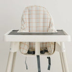 Little Joy Co. Camel Windowpane Cushion Cover for IKEA Antilop Highchair - 