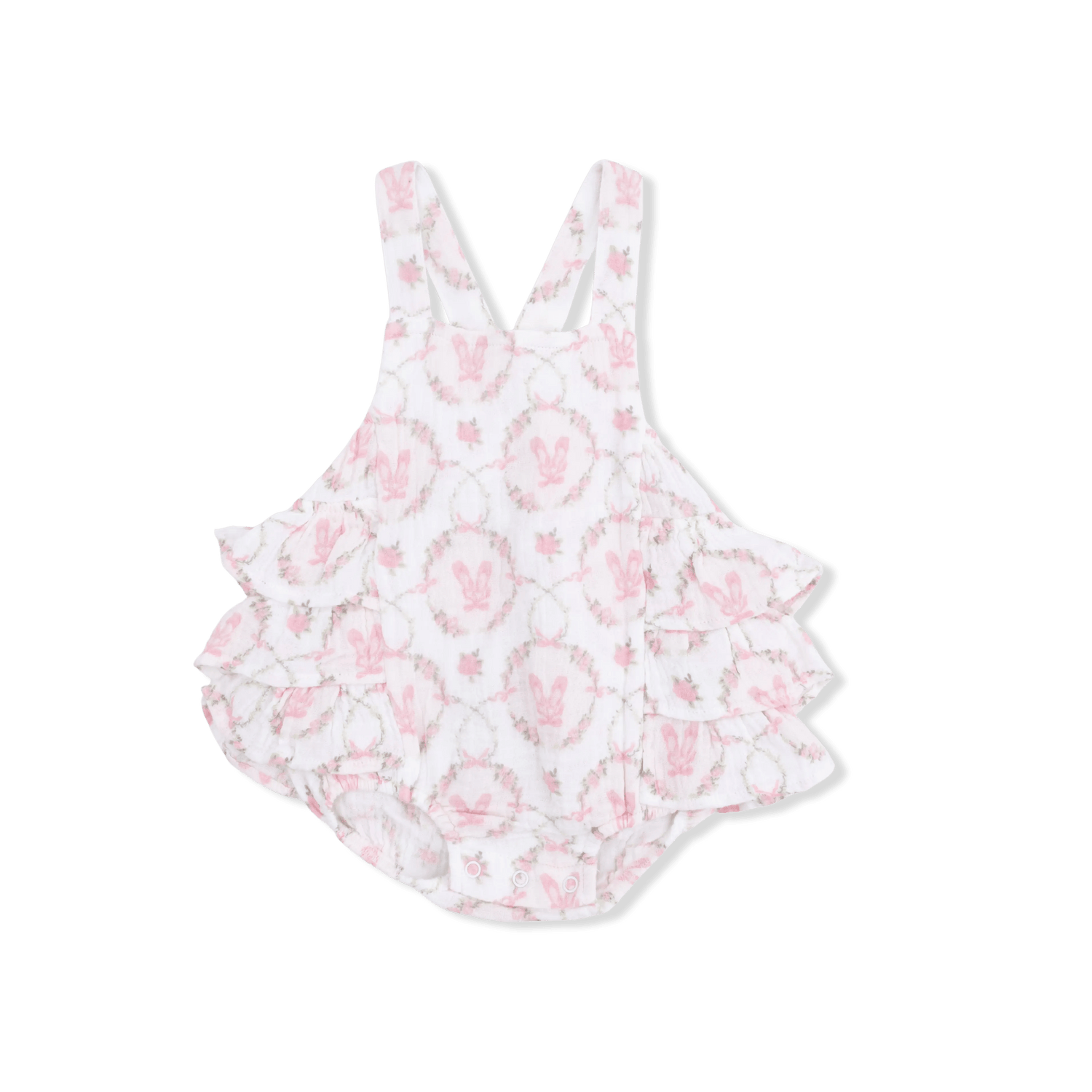 Angel Dear Cameo Ballet Shoes - Ruffle Sunsuit - 