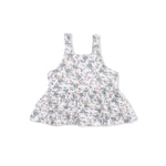 Angel Dear Camille Floral - Peplum Tank with Smocked Waist Pant - 
