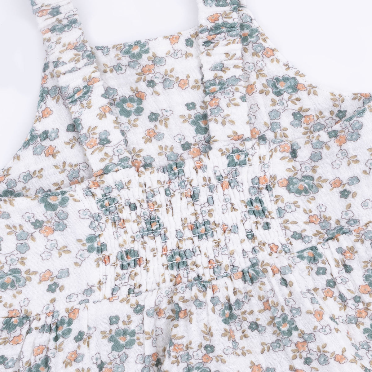 Angel Dear Camille Floral - Peplum Tank with Smocked Waist PantEveretts Place