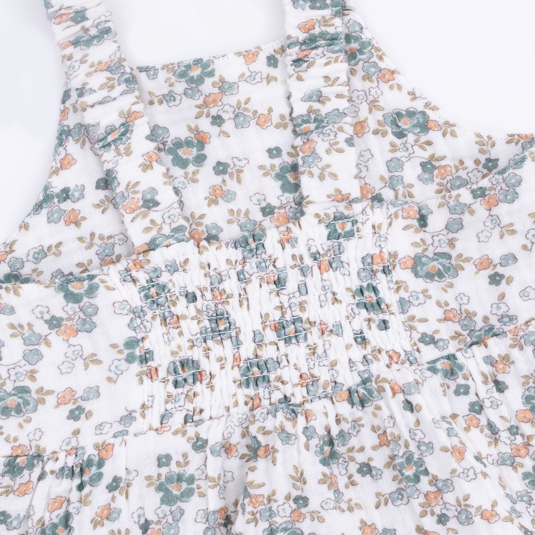 Angel Dear Camille Floral - Peplum Tank with Smocked Waist PantEveretts Place