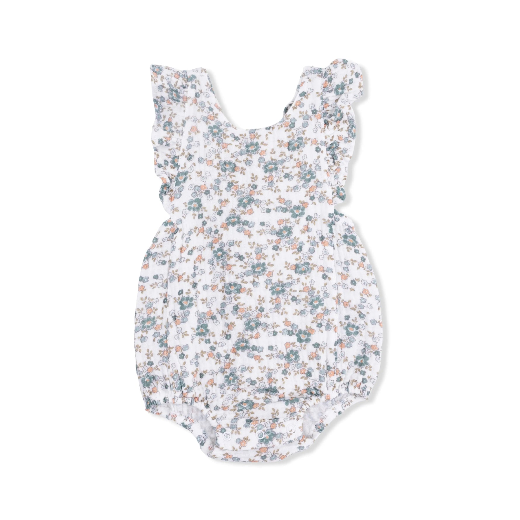 Camille Floral - Sunsuit - Baby & Toddler Clothing, Textile, One-piece garment, Sleeveless shirt, Infant bodysuit | Everetts Place