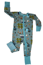 Dragonfly Dreams Bamboo Camp Cozy Convertible Zip - Up