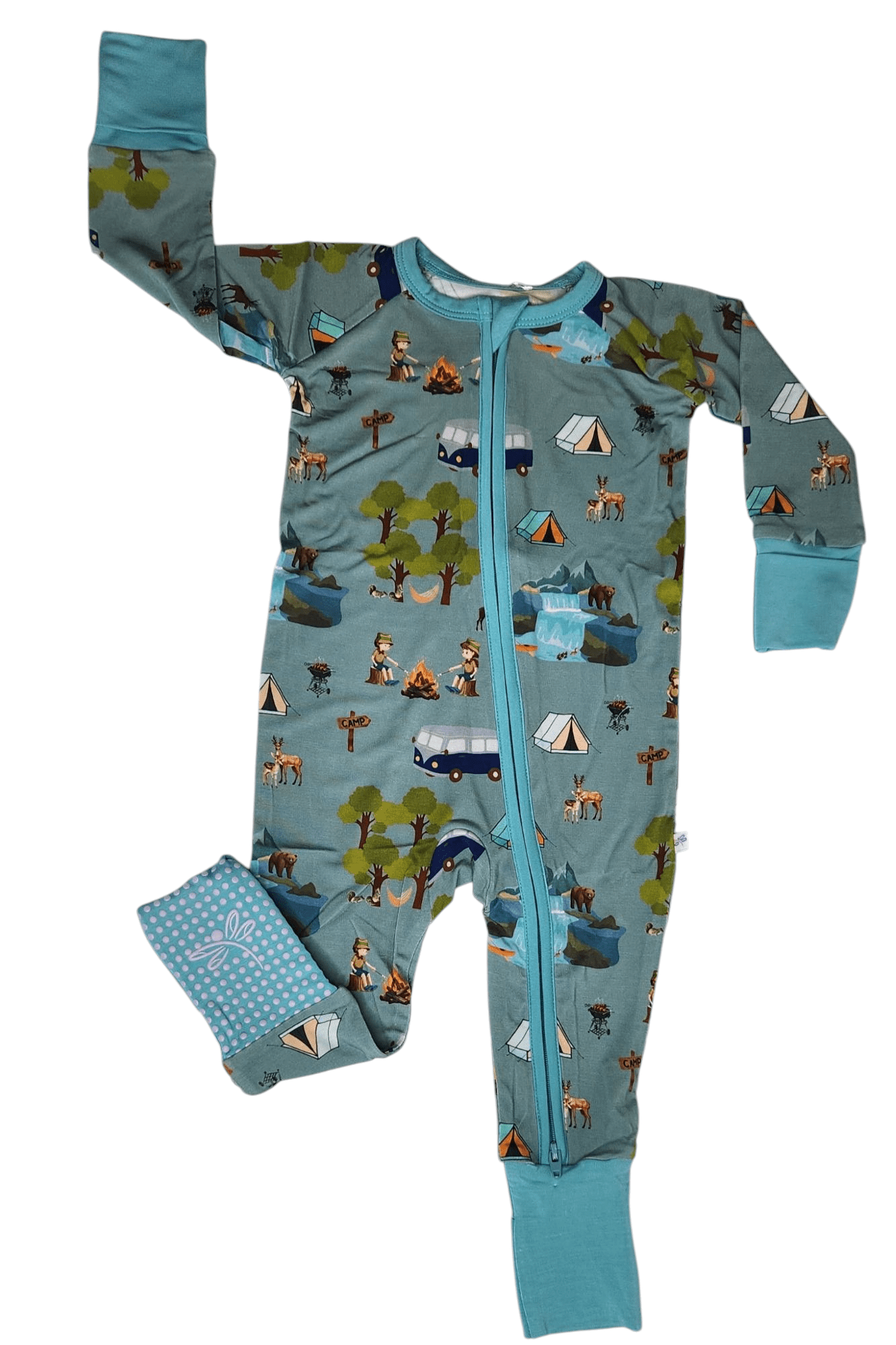 Dragonfly Dreams Bamboo Camp Cozy Convertible Zip - Up
