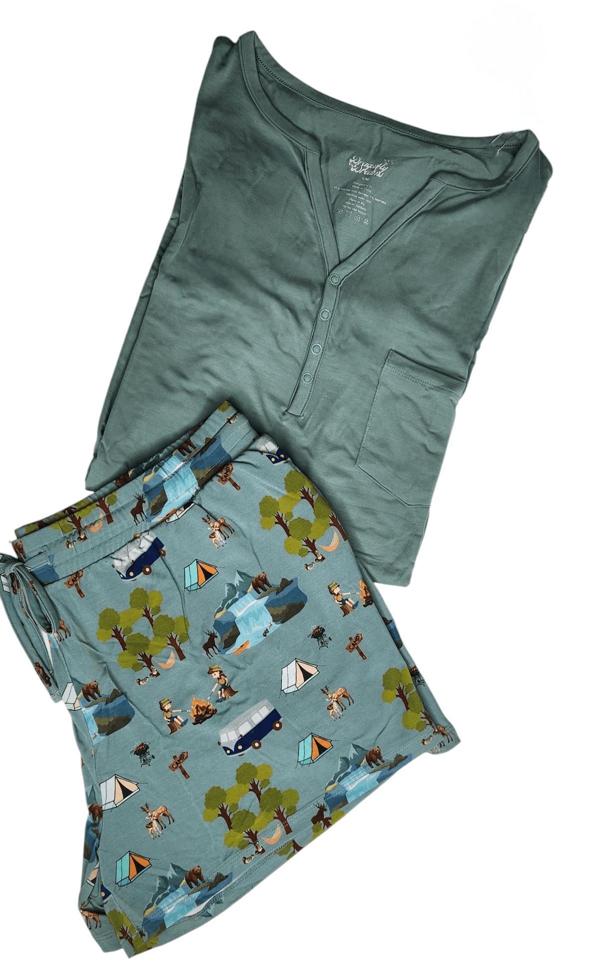 Camp Cozy Women's Pajamas - Nightwear, Pajamas, Boardshorts, Bermuda shorts, Pocket | Everetts Place