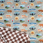 My First National Park Toddler Blanket 57x39 inches Tog Rating: 2.0 by Rayn’s Tiny Stitches