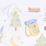Angel Dear Camping Blue - Short Sleeve BodysuitEveretts Place