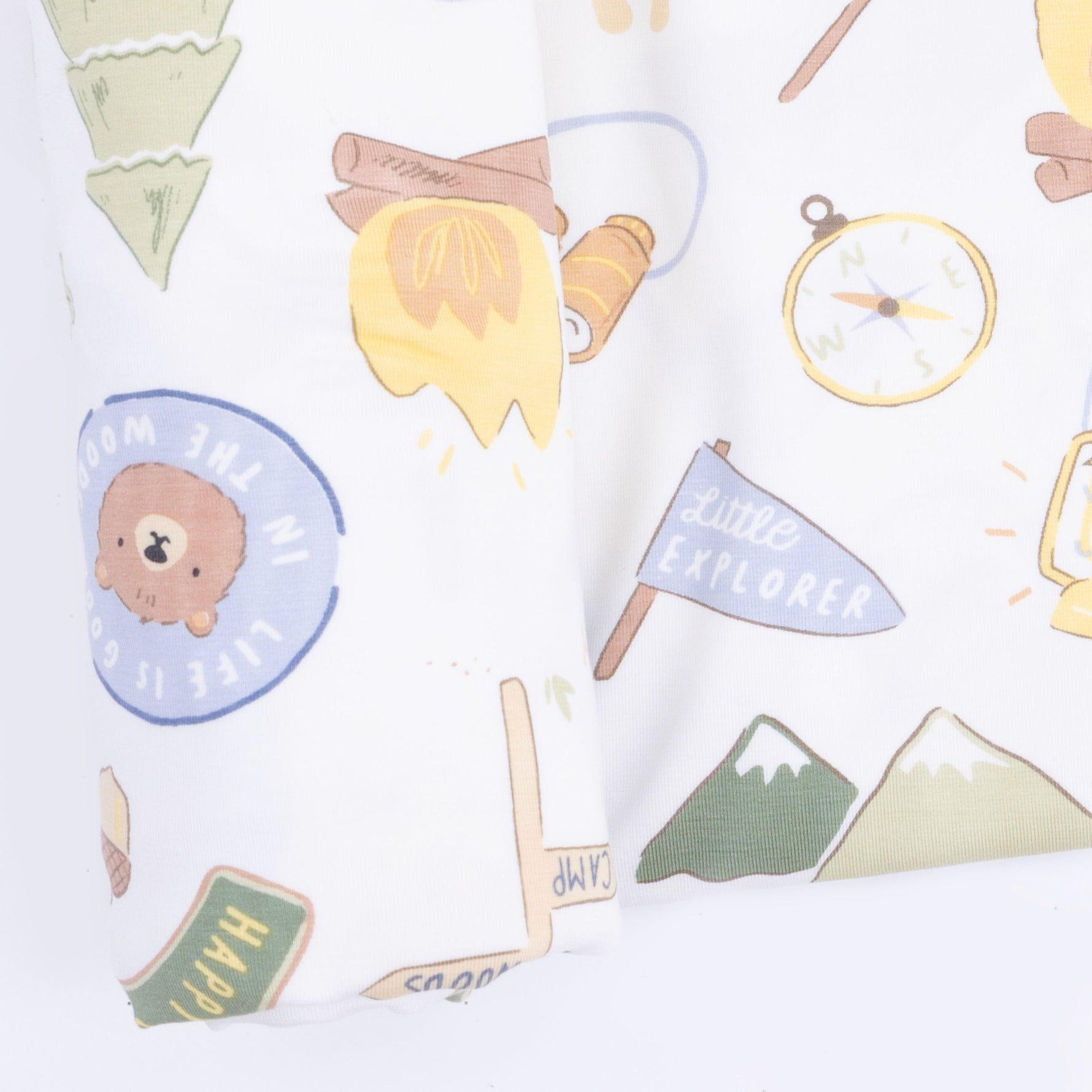 Angel Dear Camping Blue - Swaddle BlanketEveretts Place