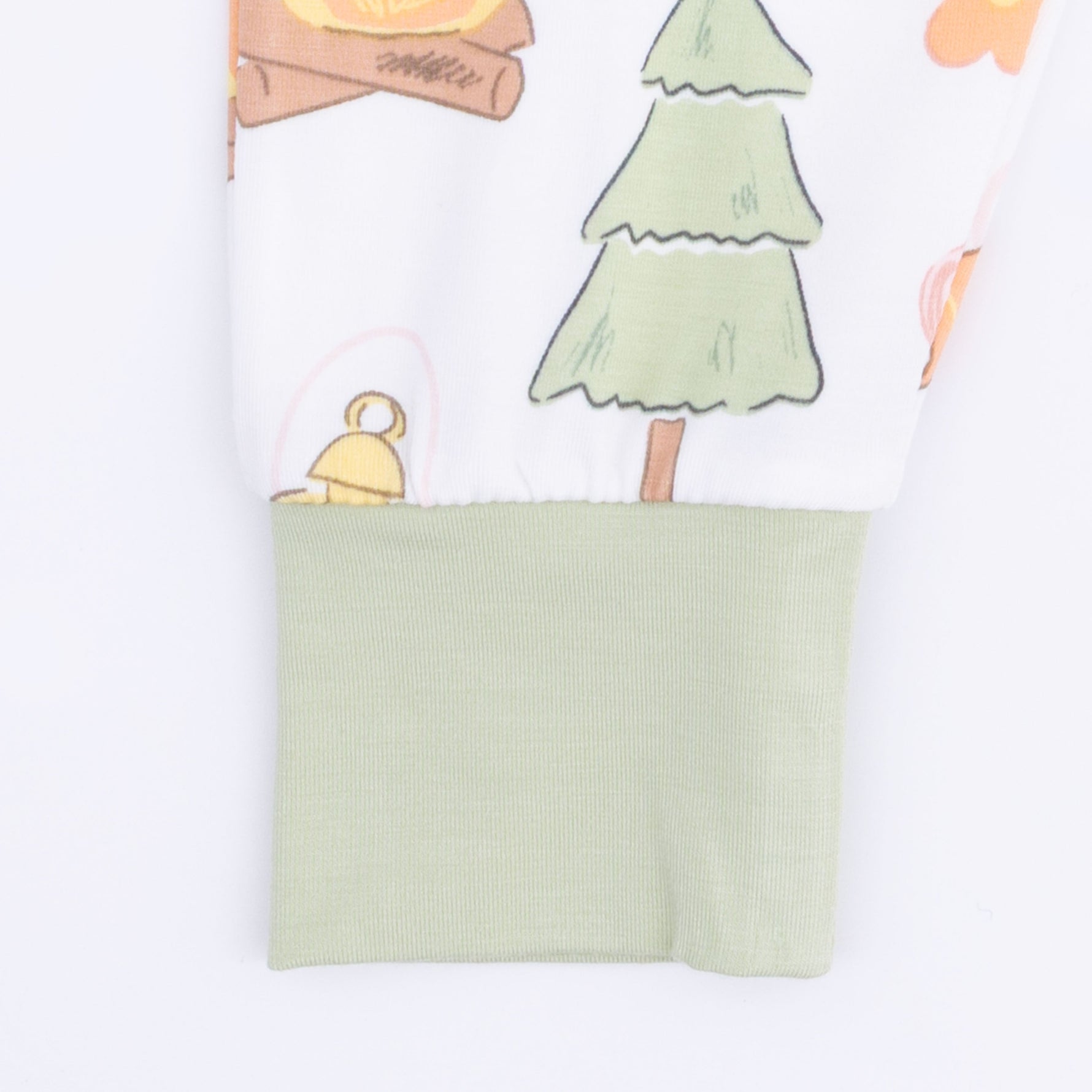 Angel Dear Camping Pink - Short Sleeve Loungewear SetEveretts Place