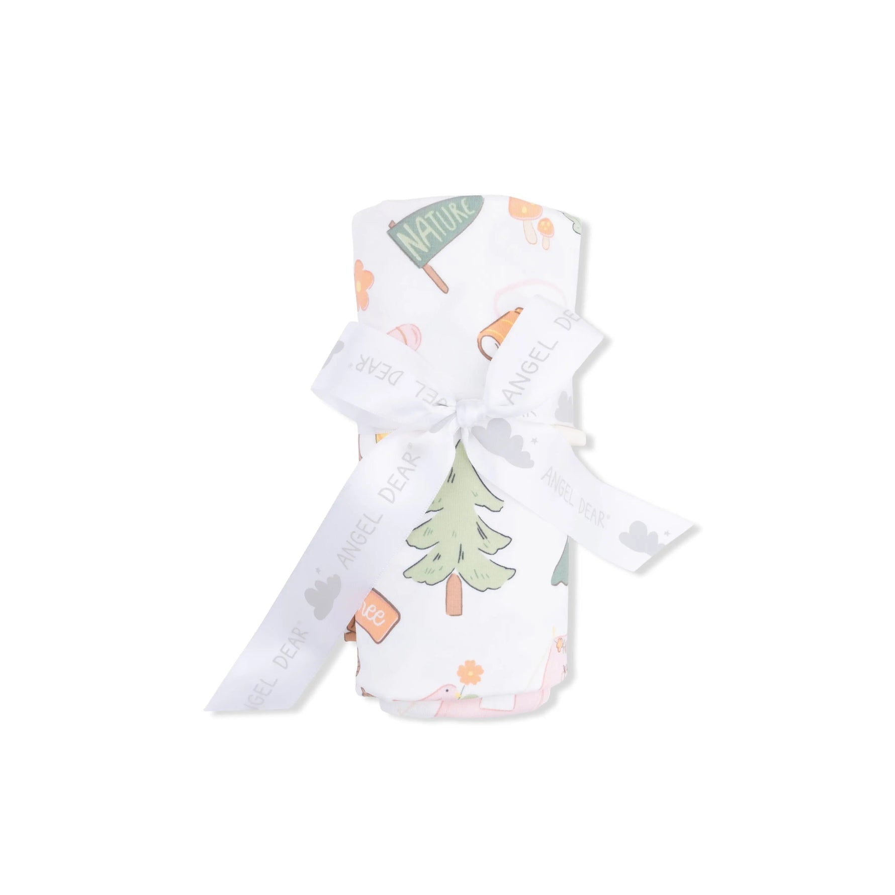 Angel Dear Camping Pink - Swaddle Blanket - 