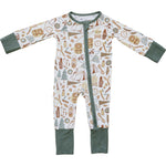 Camping Trip Ribbed Bamboo Zipper - Design, Clothing | Everetts Place