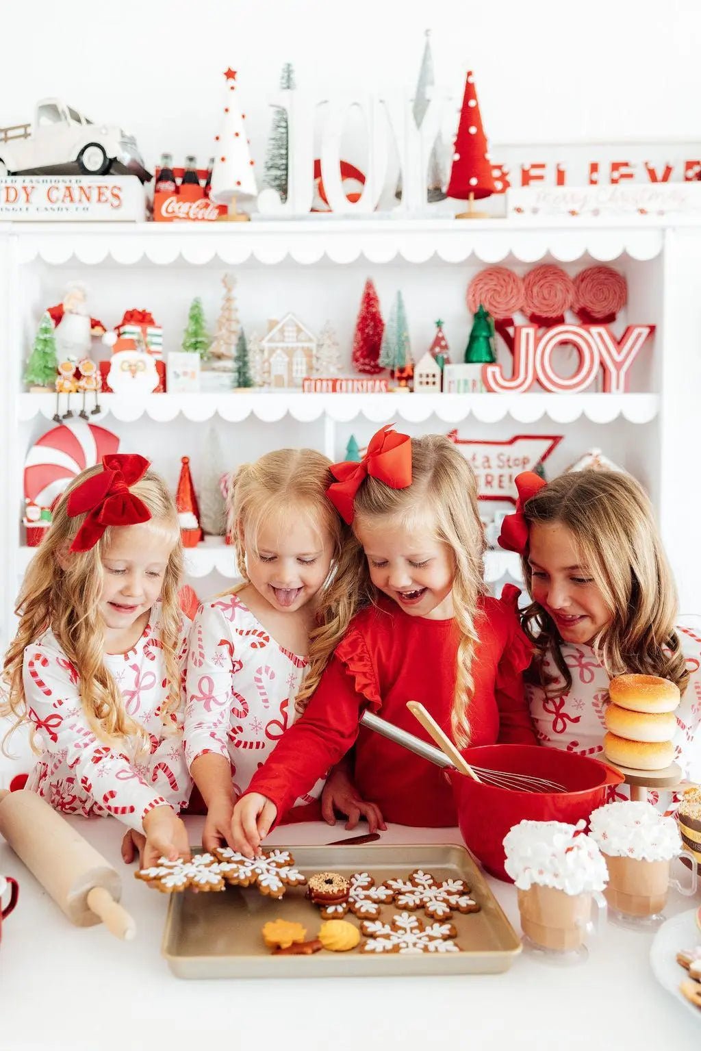Mila & Rose ® Candy Cane Lane 3/4 Tutu Leotard - 