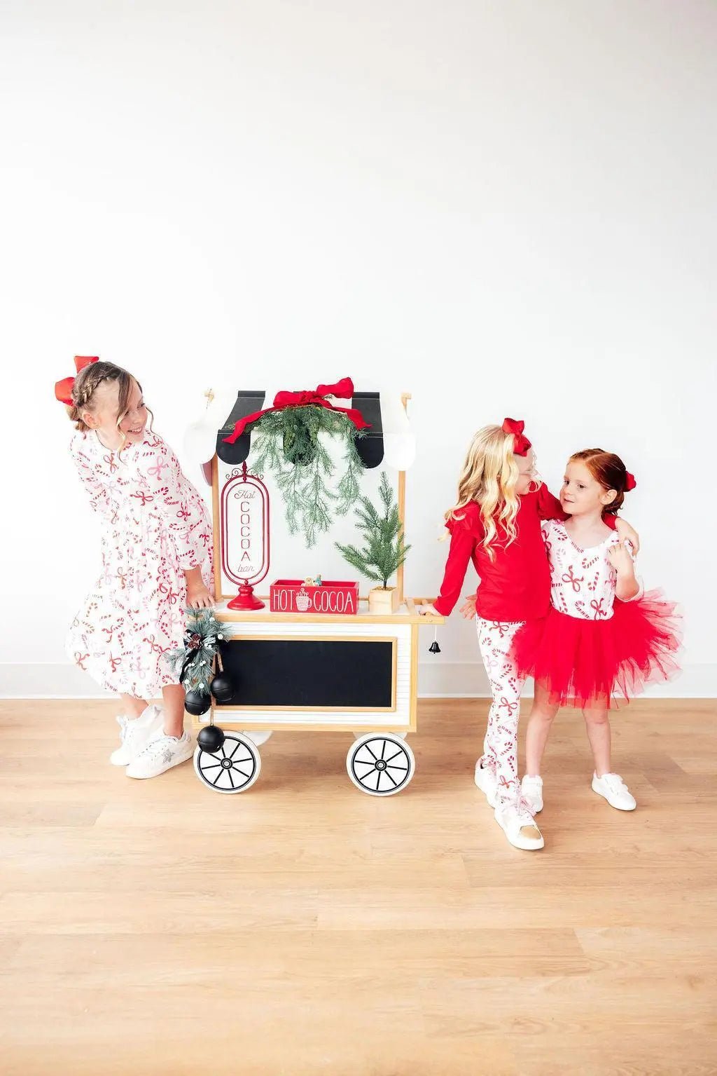 Mila & Rose ® Candy Cane Lane 3/4 Tutu Leotard - 