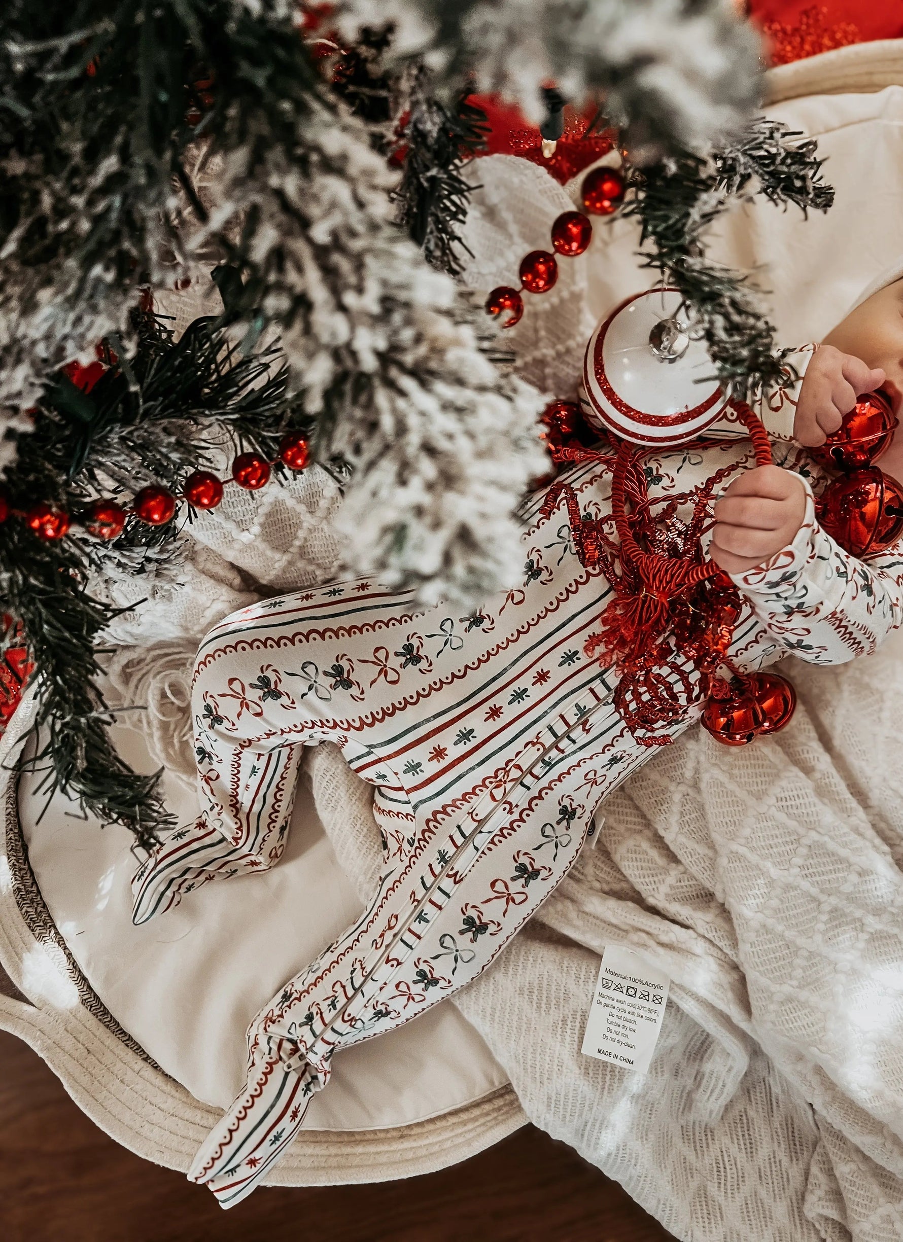 Little Joy Co. Candy Cane Lane Bamboo Christmas Pajamas - Zippy Everetts Place