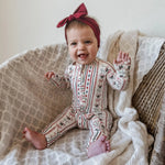 Little Joy Co. Candy Cane Lane Bamboo Christmas Pajamas - Zippy Everetts Place