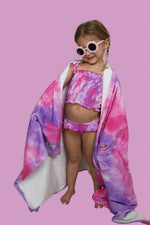 DREAM BIG LITTLE CO Candy Clouds Dream Beach Towel Soft Absorbent 31.5 X 63 InchesEveretts Place