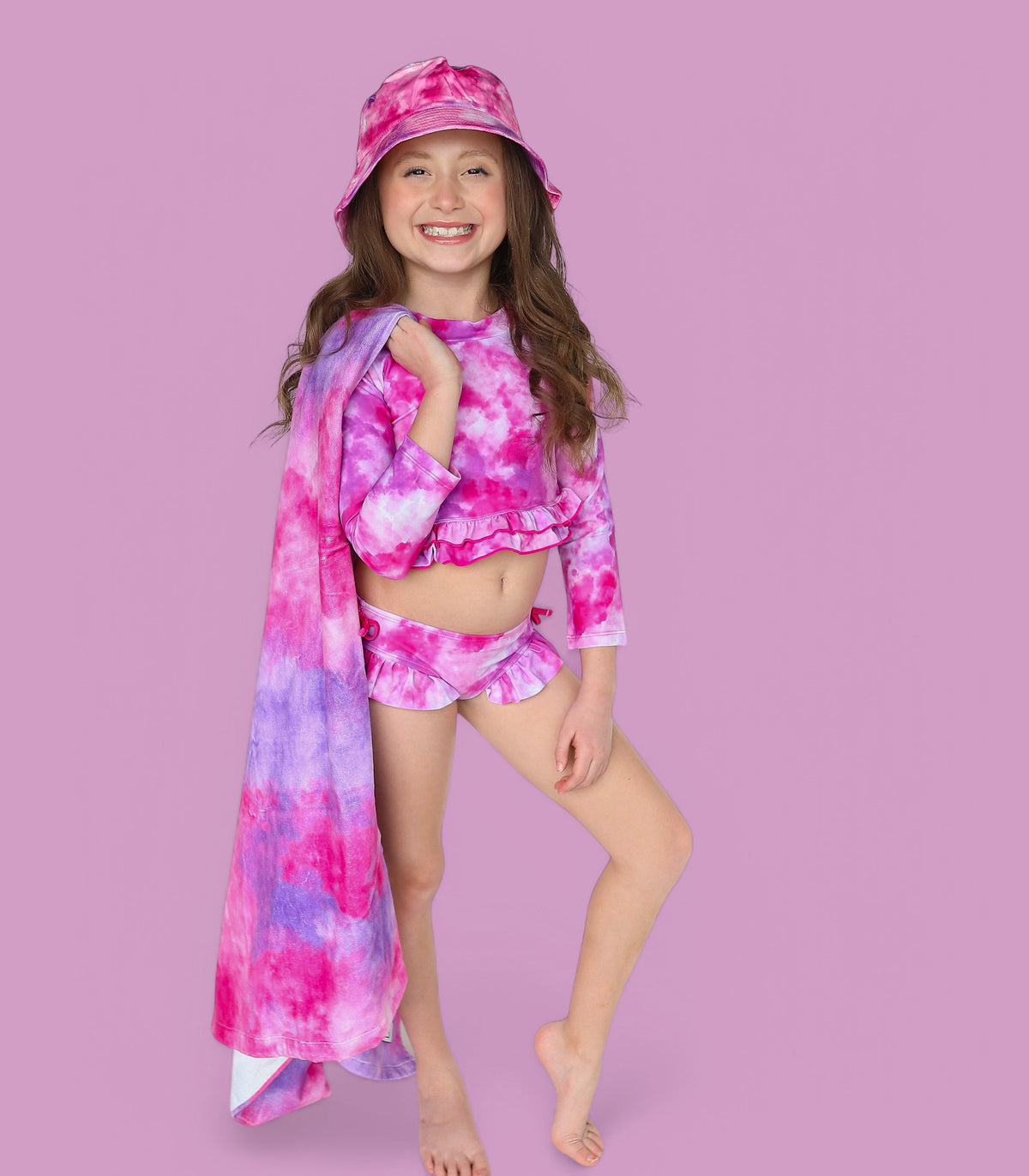 DREAM BIG LITTLE CO Candy Clouds Dream Beach Towel Soft Absorbent 31.5 X 63 InchesEveretts Place