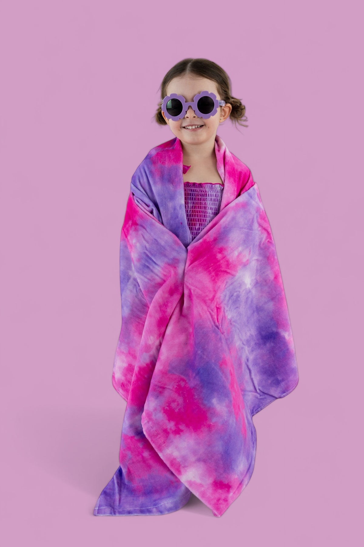 DREAM BIG LITTLE CO Candy Clouds Dream Beach Towel Soft Absorbent 31.5 X 63 InchesEveretts Place
