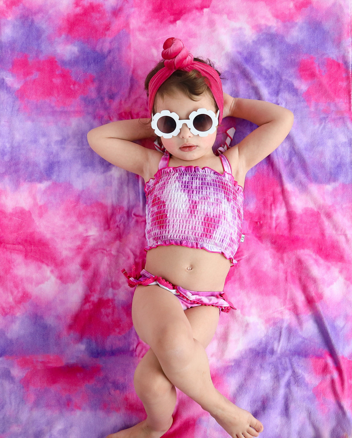 DREAM BIG LITTLE CO Candy Clouds Dream Beach Towel Soft Absorbent 31.5 X 63 InchesEveretts Place