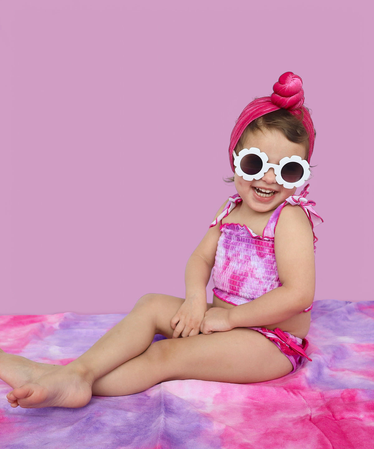 DREAM BIG LITTLE CO Candy Clouds Dream Beach Towel Soft Absorbent 31.5 X 63 InchesEveretts Place
