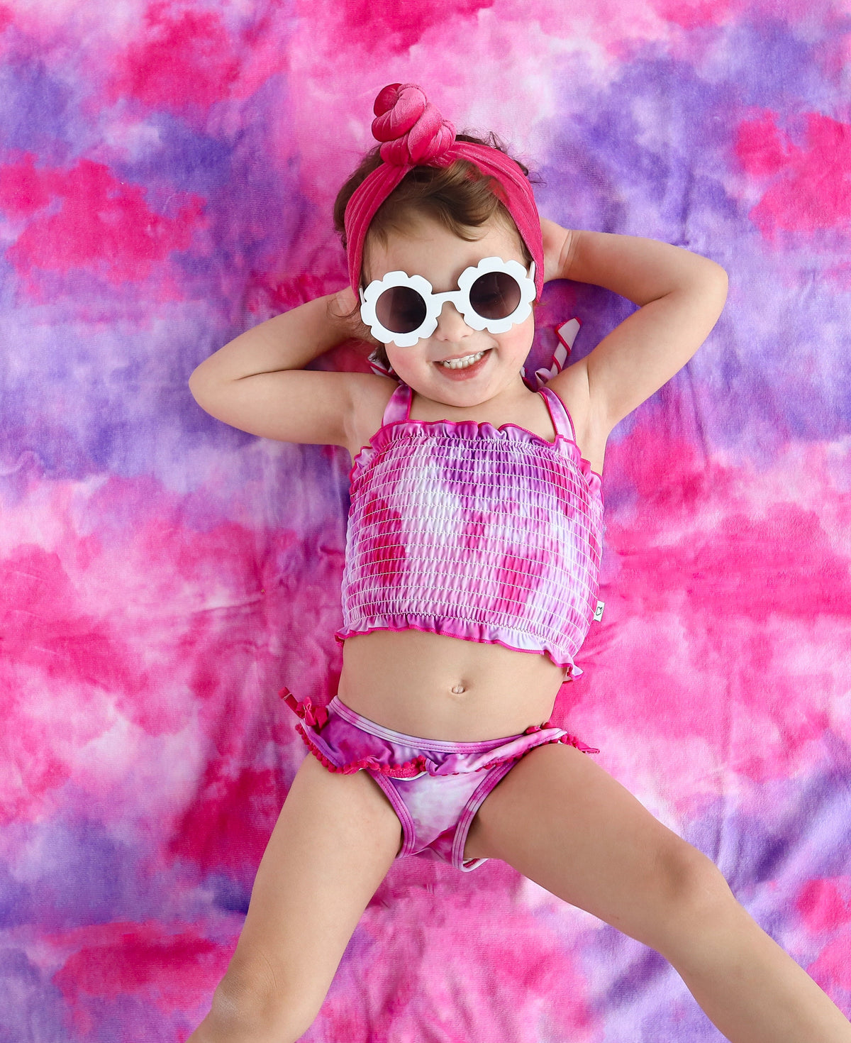 DREAM BIG LITTLE CO Candy Clouds Dream Beach Towel Soft Absorbent 31.5 X 63 InchesEveretts Place