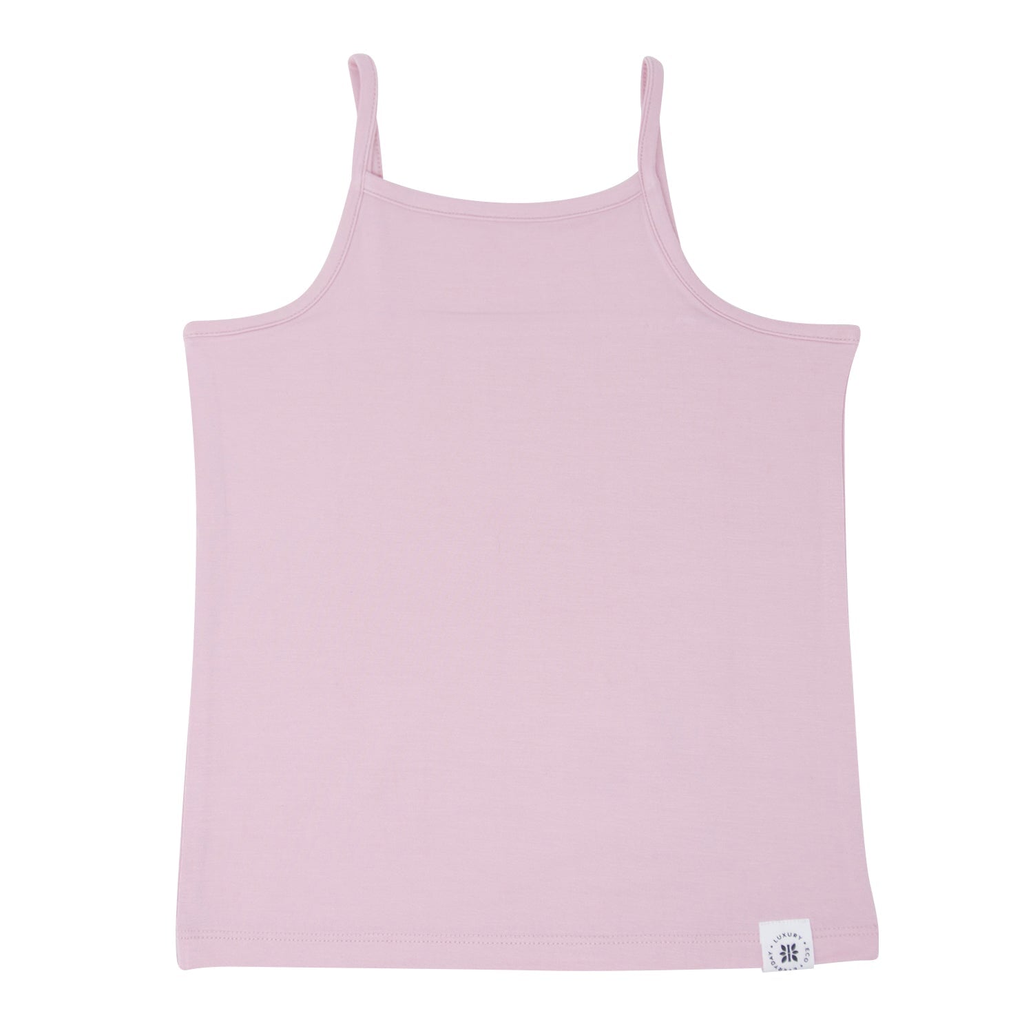 Sweet Bamboo Candy Pink Camisole Versatile Spaghetti Strap Top Tagless - Apparel & Accessories > Clothing > Lingerie > Camisoles Tops & Bottoms