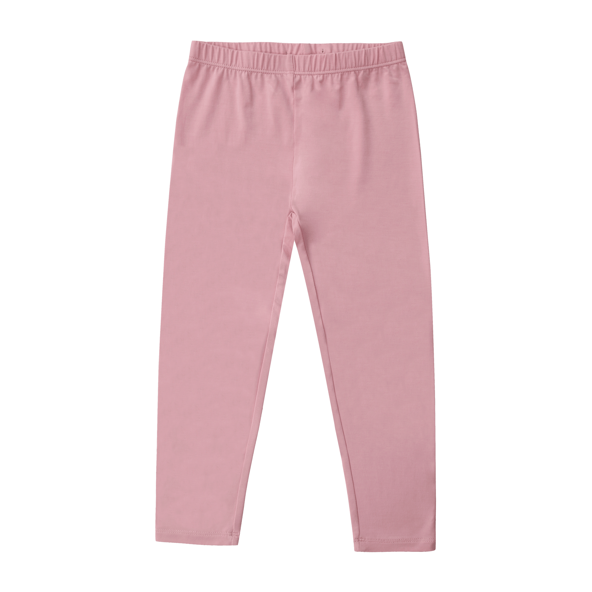 Sweet Bamboo Candy Pink Classic Legging Girls Elastic Waistband - Tops & Bottoms