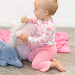 Sweet Bamboo Candy Pink Flare Legging - 