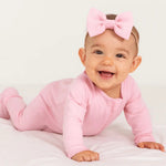 Candy Pink Zipper Footie - Sleeve, Baby & Toddler Clothing, Skin, Child, Pink | Everetts Place