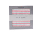 Newcastle Classics Candy Stripe Bamboo Muslin Crib Sheet with Tailored Fit for Infants - Furniture > Baby & Toddler Furniture > Cribs & Toddler Beds Bamboo Crib Sheet