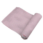 Newcastle Classics Candy Stripe Bamboo Muslin Swaddle - 
