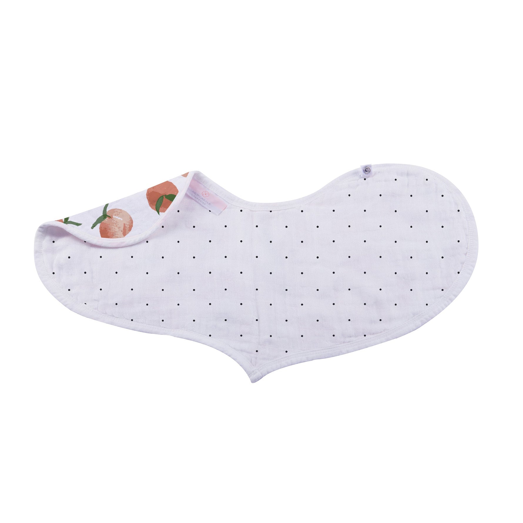 Newcastle Classics Canyon Sunset Bamboo Bibs 2 Pack Soft Absorbent for Baby Feeding - Baby & Toddler Bamboo Heart Bib
