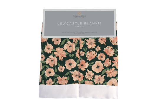 Canyon Sunset Flowers Bamboo Newcastle Blankie for Toddlers and Infants Newcastle Classics