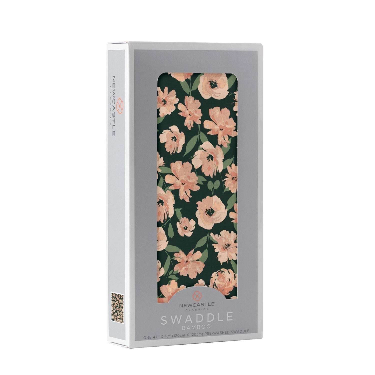 Newcastle Classics Canyon Sunset Flowers Bamboo Swaddle Blanket with Soft Breathable Muslin for Babies - Baby & Toddler > Swaddling & Receiving Blankets > Swaddling Blankets Bamboo Swaddle