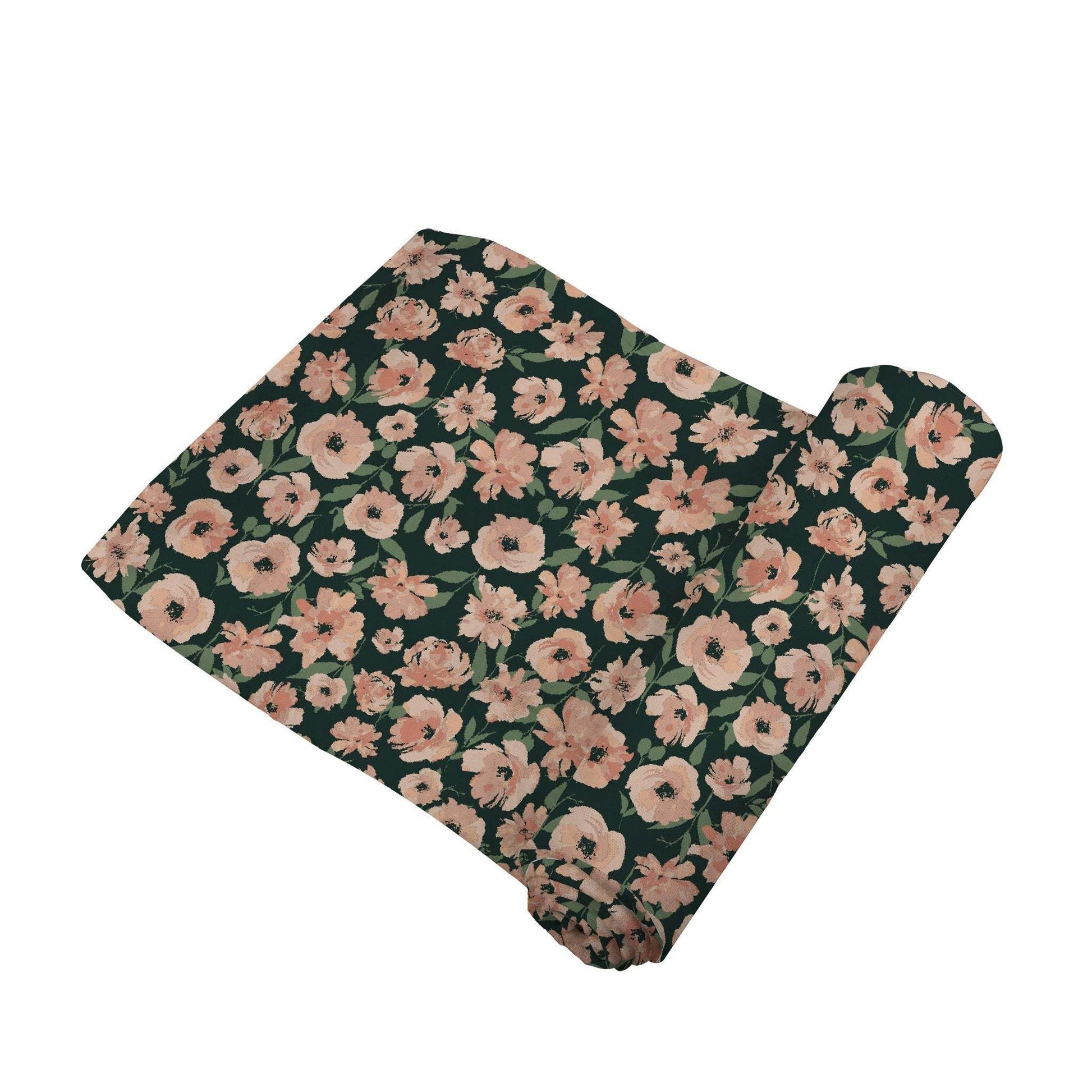 Canyon Sunset Flowers Bamboo Swaddle Blanket Soft Breathable Muslin Design Newcastle Classics