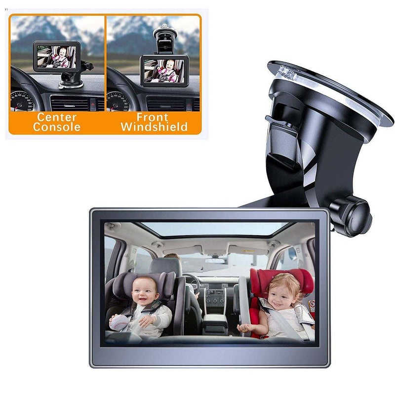 Car Infant Baby Infrared Night Vision Rearview Mirror - Everetts Place: Online Boutique - Car safety