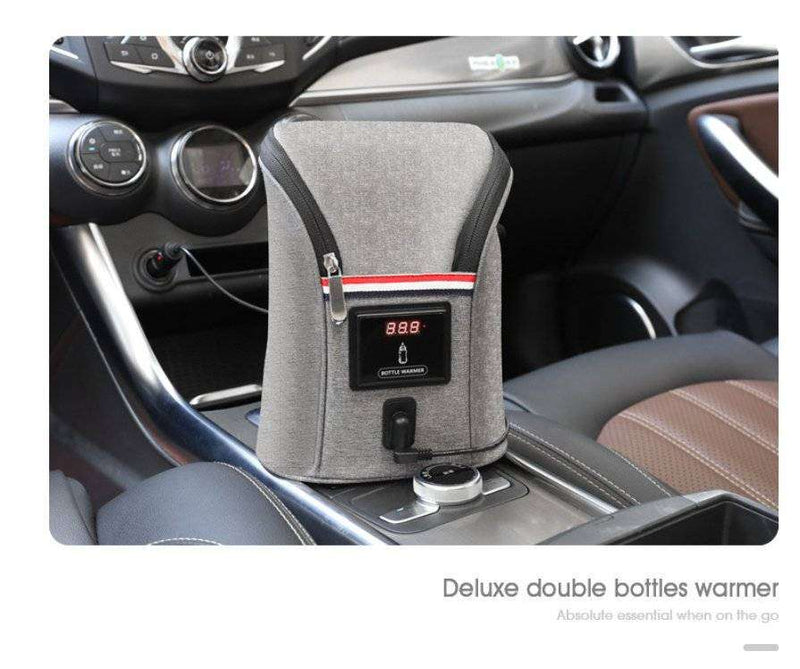 Car USB Baby BottleThis product is designed for heating and charging in cars. With a large capacity, it can accommodate various types of bottles and keep two bottles warm simultaneouslEveretts Place: Online Boutique 