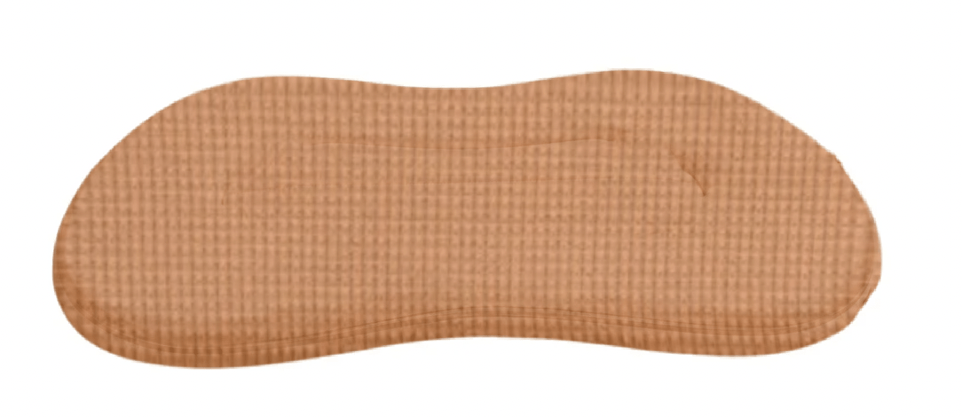 Little Mae & Co Caramel Brown Waffle Lounger Curve Cover - 