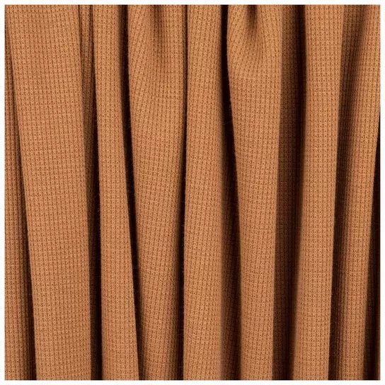 Little Mae & Co Caramel Brown Waffle Lounger Curve Cover - 