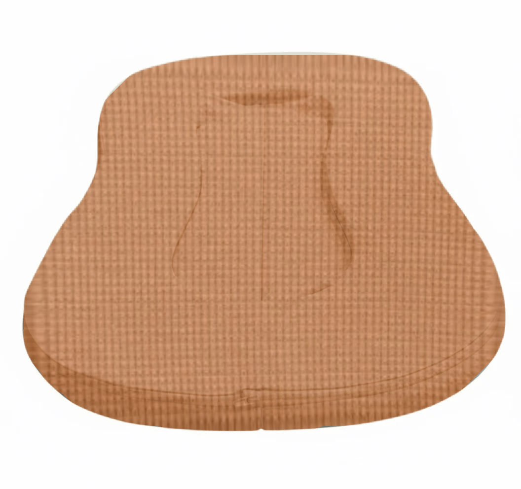 Little Mae & Co Caramel Brown Waffle Lounger Curve Cover - 